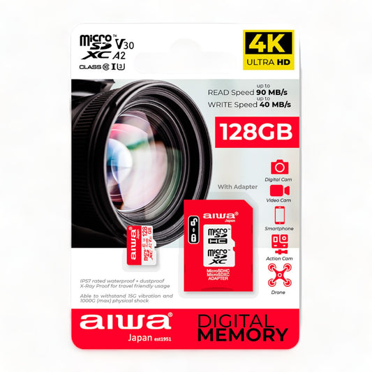 SD Memory Card AIWA MSDV30-128GB