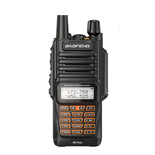 Radiomarrës Professional BAOFENG UV-9R plus