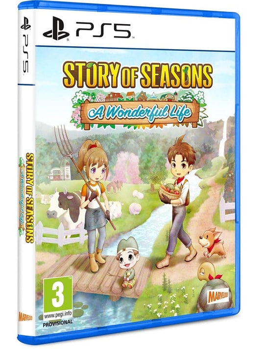Story Of Seasons: A Wonderful Life - Limited Edition Disk Version PS5