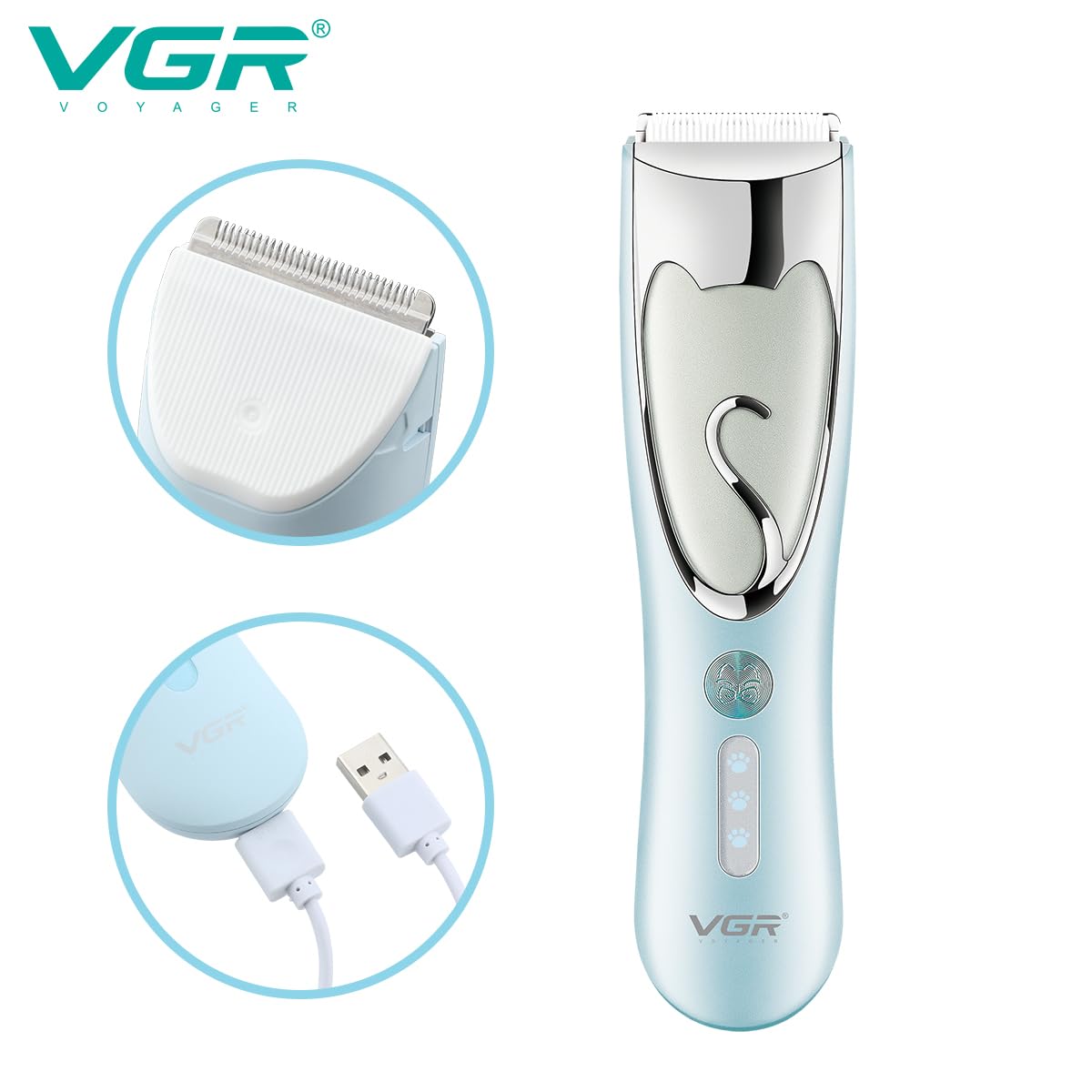 VGR Makine Rroje Profesionale Per Kafshe V-203