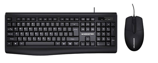 Set - Tastierë + Maus (2N1) MONSTER KM1 PRO-CBK