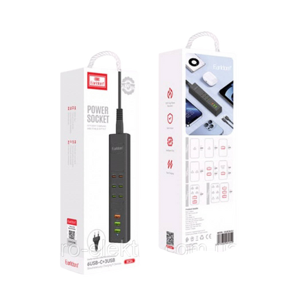 Kabllo Vazhduese Earldom USB-C+USB