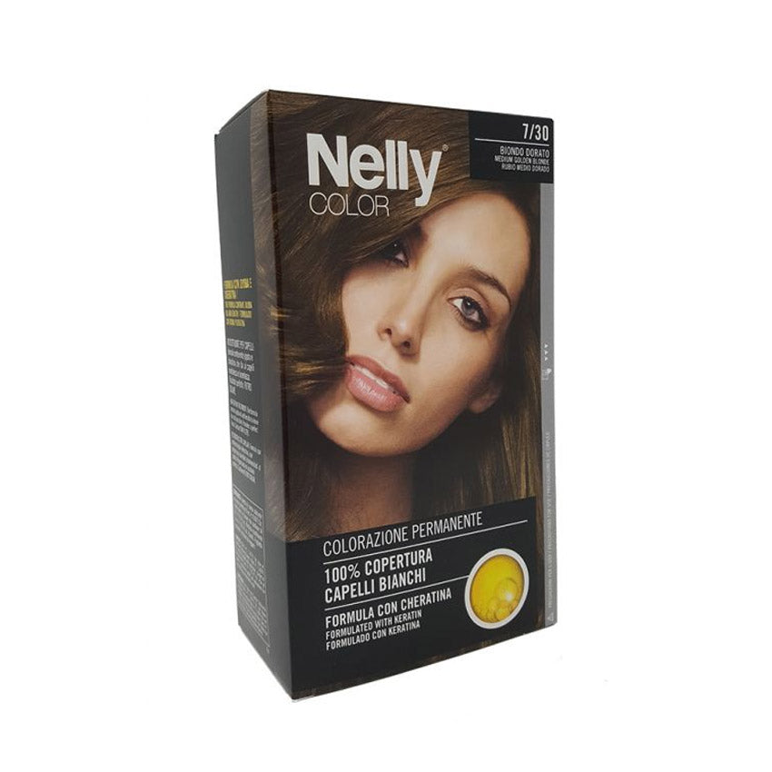 Nelly color hair dye 50+50 ml 7/30