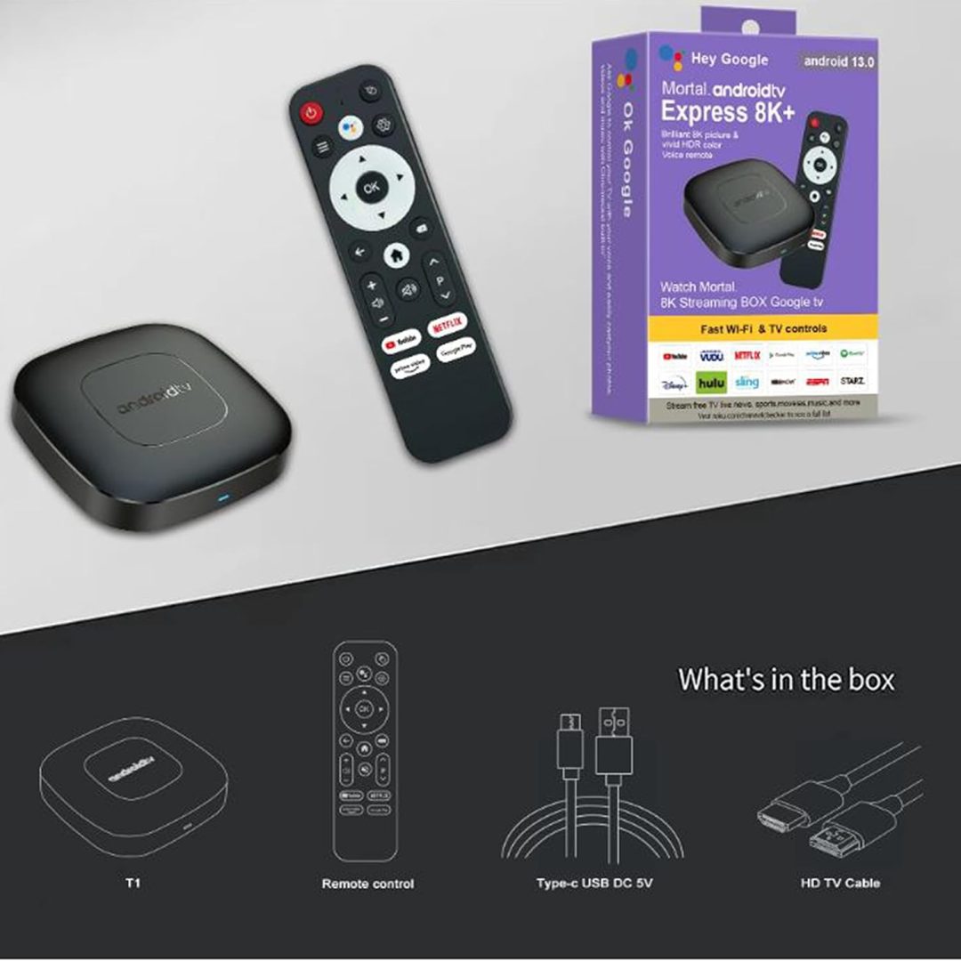 Android Box Mortal T1 Googel TV