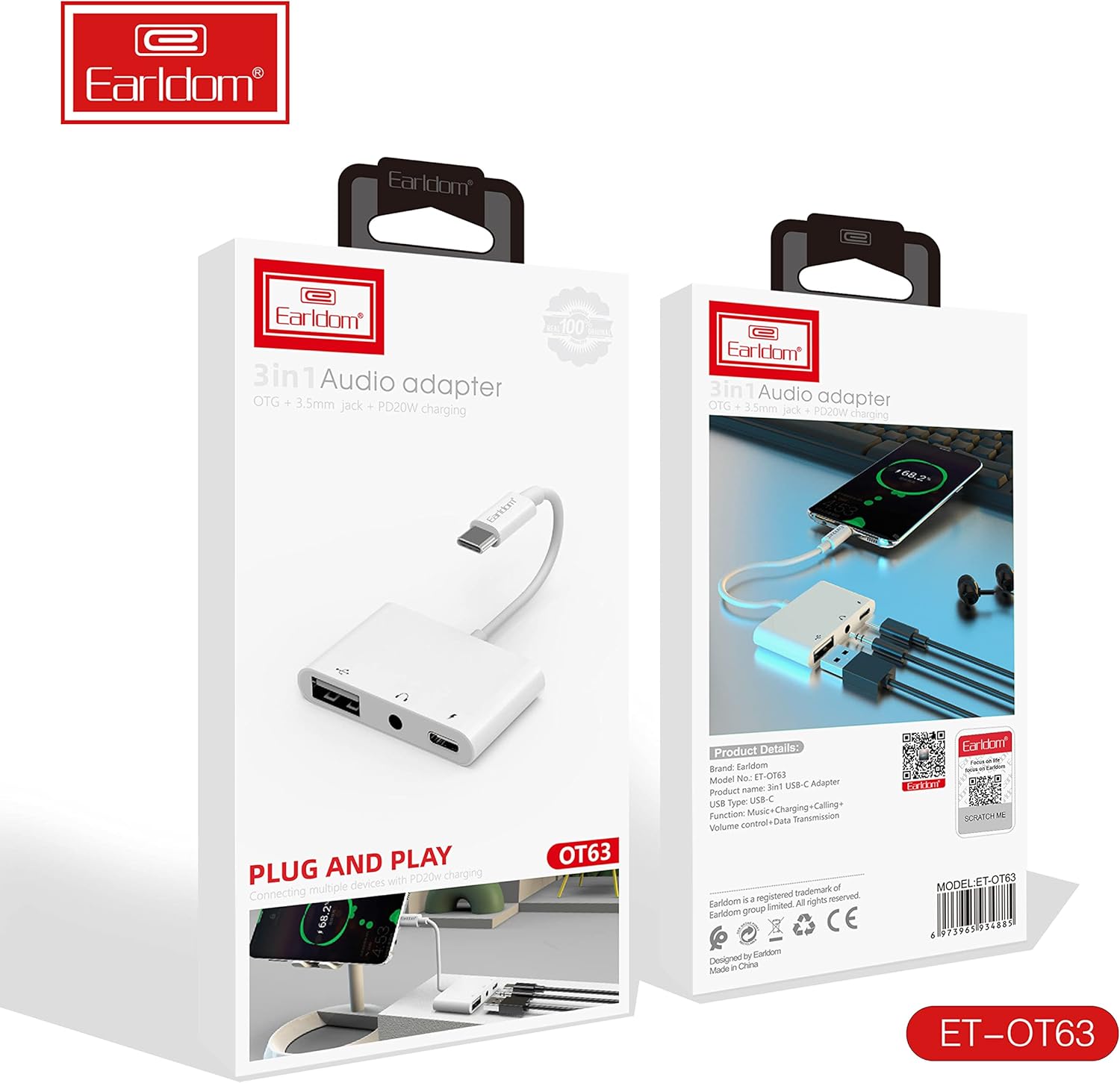 Adapter Audio 3ne1 Earldom (OT63)