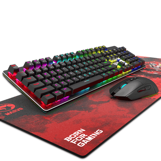 Set - Tastierë, Maus + Mauspad MARVO CM372