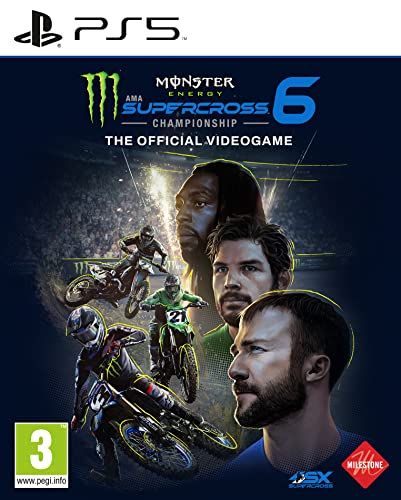 Monster Energy: Supercross 6 - The Official Videogame Disk Version PS5