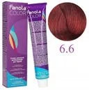 Ngjyre për flokë 6.6 Bionde e errët e kuqe + Hidrogjen 150ml gratis