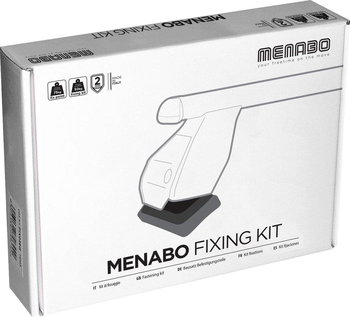 Menabo Tema Alu 26 Adapter