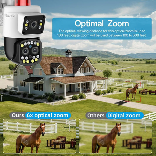 Kamere WiFi Triple Lense 6.0MP 6X Optical Zoom