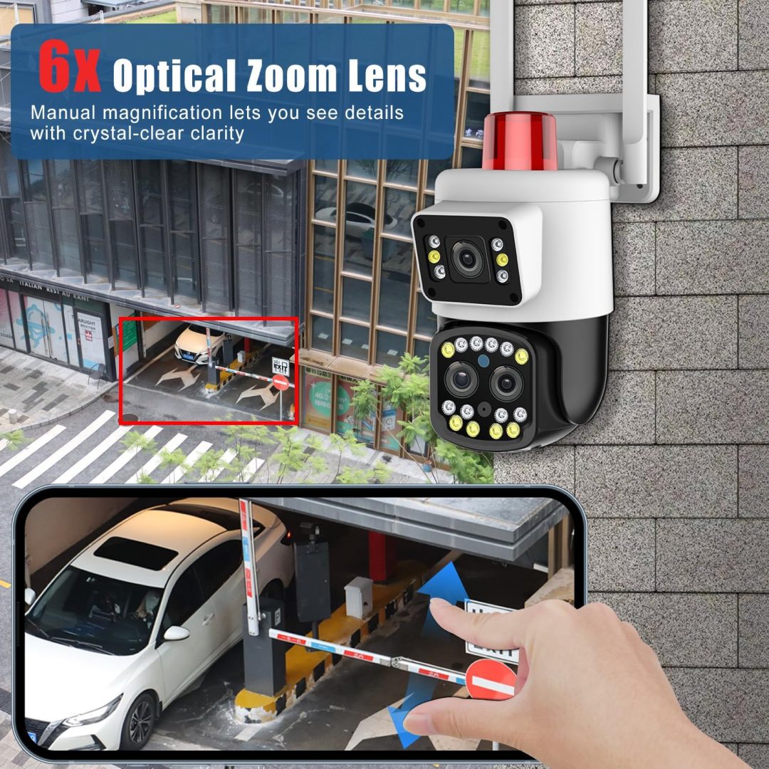 Kamere WiFi Triple Lense 6.0MP 6X Optical Zoom