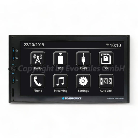 Car Radio with Touch Screen 6.8", Bluetooth and USB BLAUPUNKT AMSTERDAM 290BT