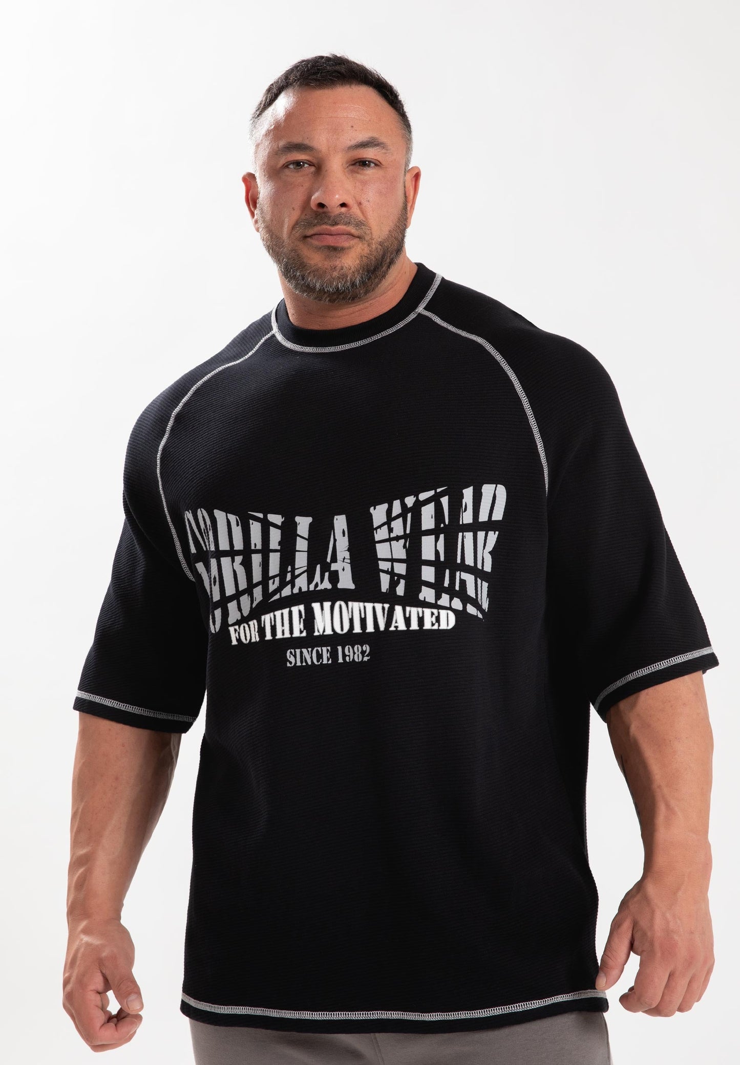 Finley Oversized T-Shirt - Black/Gray