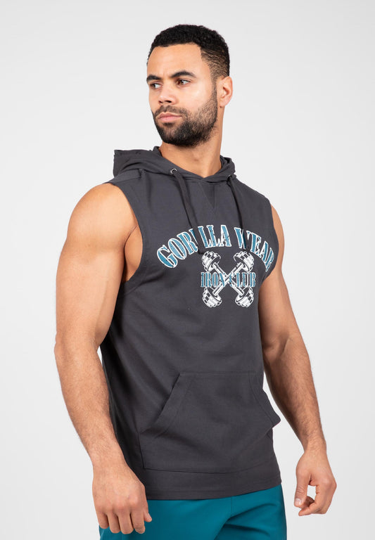 Chico S/L Hooded T-Shirt - Dark Gray