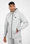 Leon Zipped Hoodie - Gray