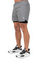 Cortez 2-in-1 Shorts - Anthracite