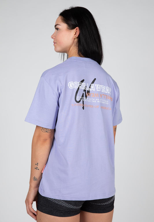 Medina Oversized T-Shirt - Lilac 