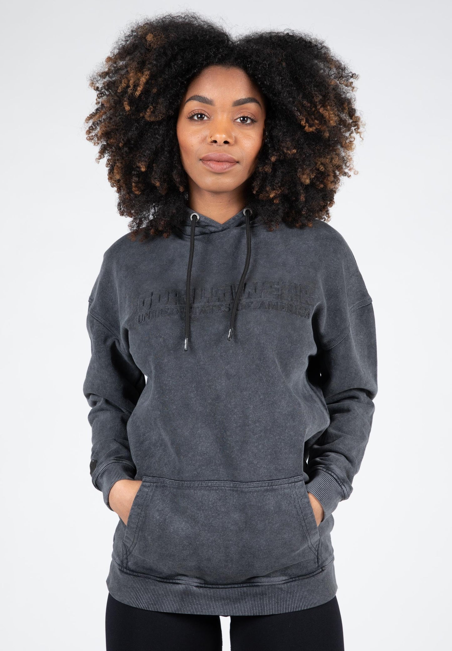 Crowley Women's Oversized Hoodie - Washed Grey