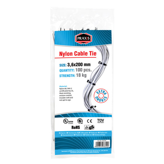 Plastic Connector 3.6x200 936200 100/set