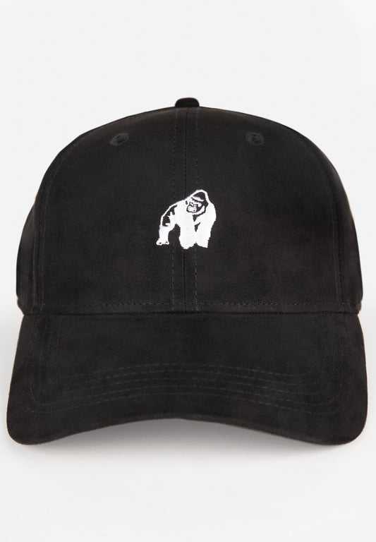 Cody Suede Cap - Black