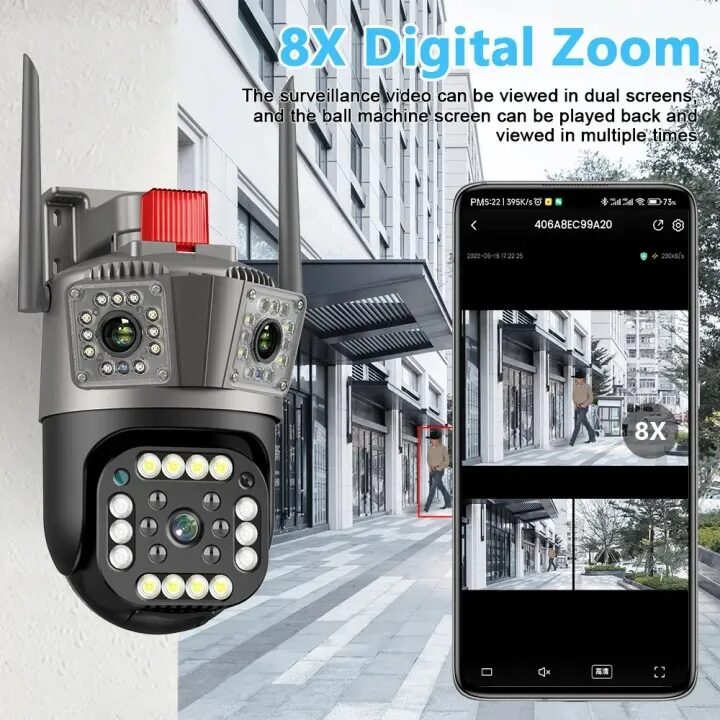Kamere WiFi Dy Kamera (Lense) 8.0MP