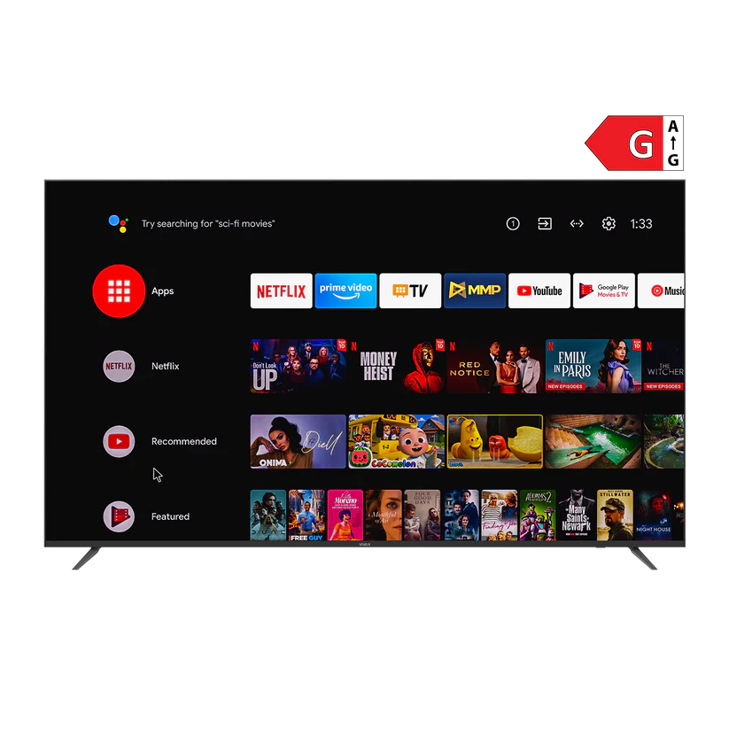 TV Smart VIVAX 75" A Series 75UHD10K 4K