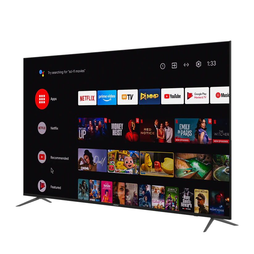 TV Smart VIVAX 75" A Series 75UHD10K 4K
