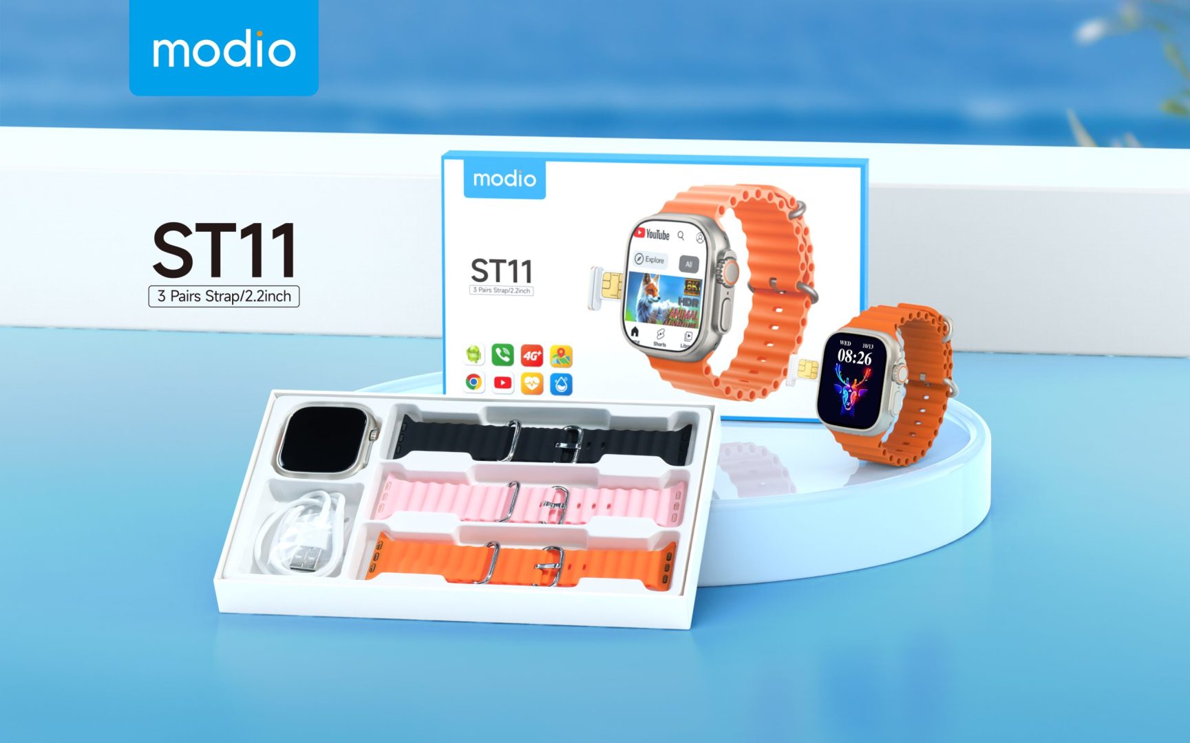 Orë e Mençur Modio ST11 4G Sim