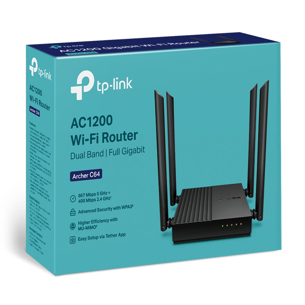 Router Tp-Link Ac1200 Archer C64