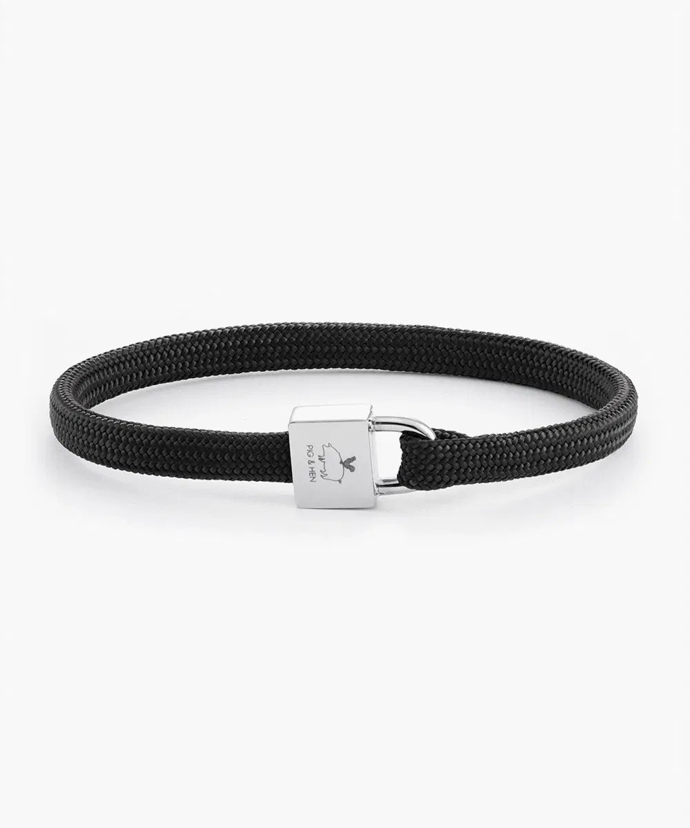 Pig & Hen BILLY - BLACK - SILVER S/M