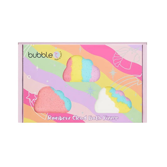 Bubble T Rainbow Cloud Bath Bomb Fizzer Gift Set