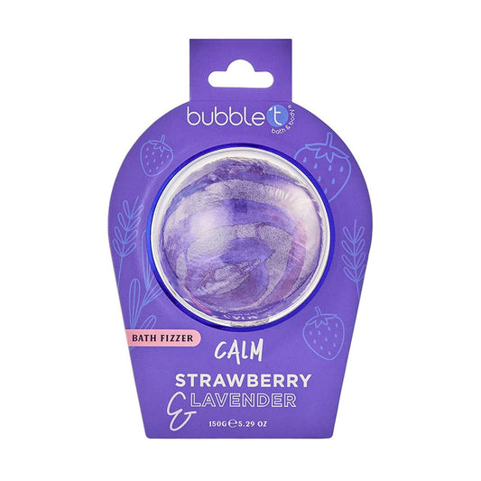 Bubble T Strawberry &amp; Lavender Bath Bomb