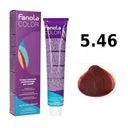 Ngjyre për flokë 5.46 Gështenjë e çelët bakër e kuqe + Hidrogjen 150ml gratis