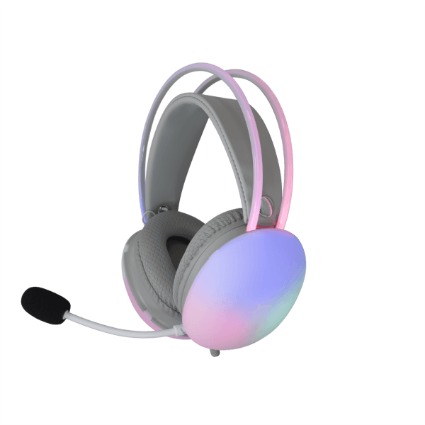 Kufje Gaming White Shark GH-2342 Firefly, RGB TË BARDHA