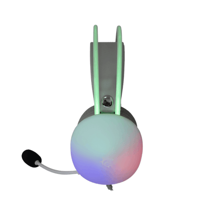 Kufje Gaming White Shark GH-2342 Firefly, RGB TË BARDHA