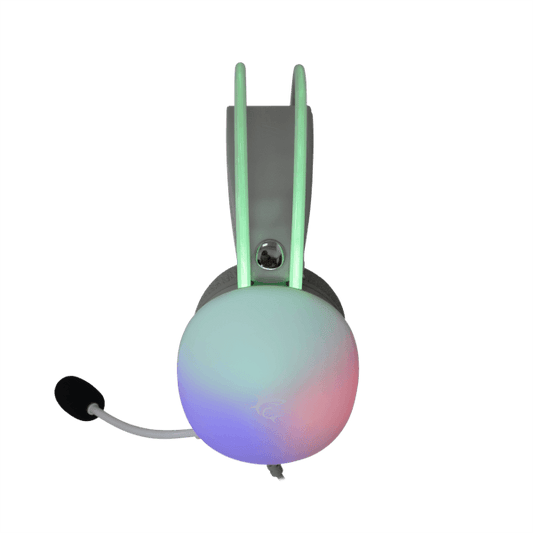 Kufje Gaming White Shark GH-2342 Firefly, RGB TË BARDHA