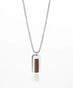 Pig & Hen DOGTAG NECKLACE - TIGER EYE