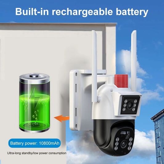 Kamere Solare Wifi Dual Lense 6.0MP