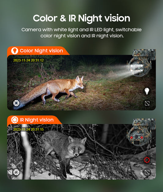 Kamere Gjuetie Solare 4G 6.0MP Zoom Optical 12X