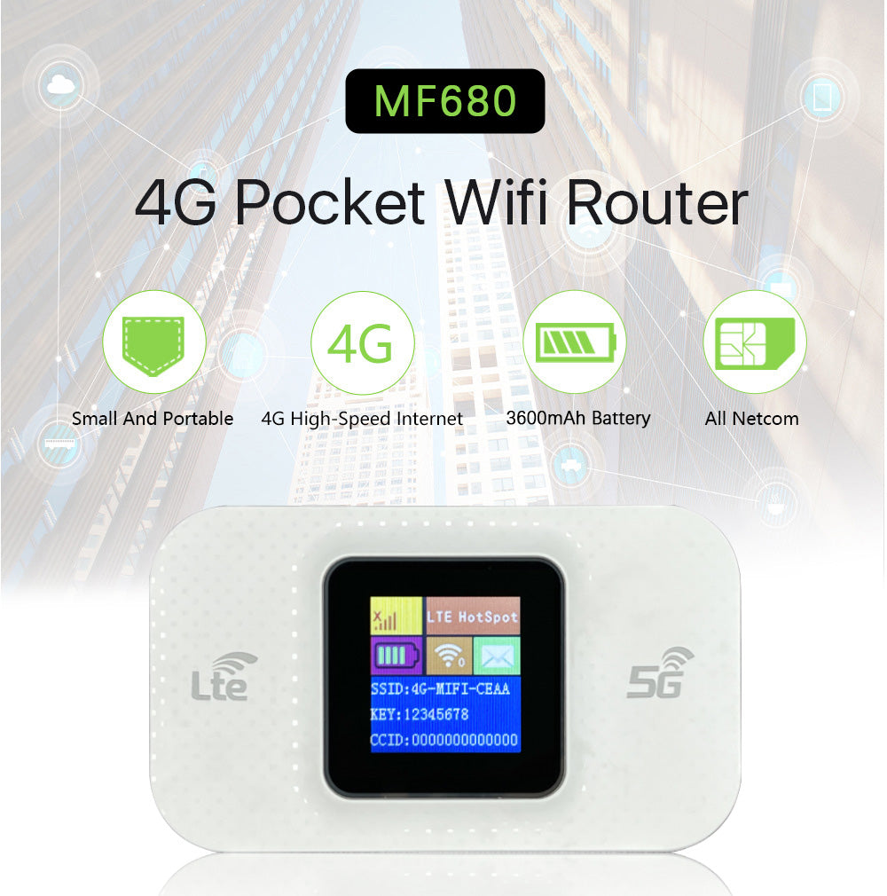 Wireless Mobile Router 4G LTE