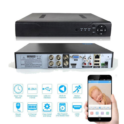 CCTV DVR Set WiFi Kamera 2.0MP TS-8824C