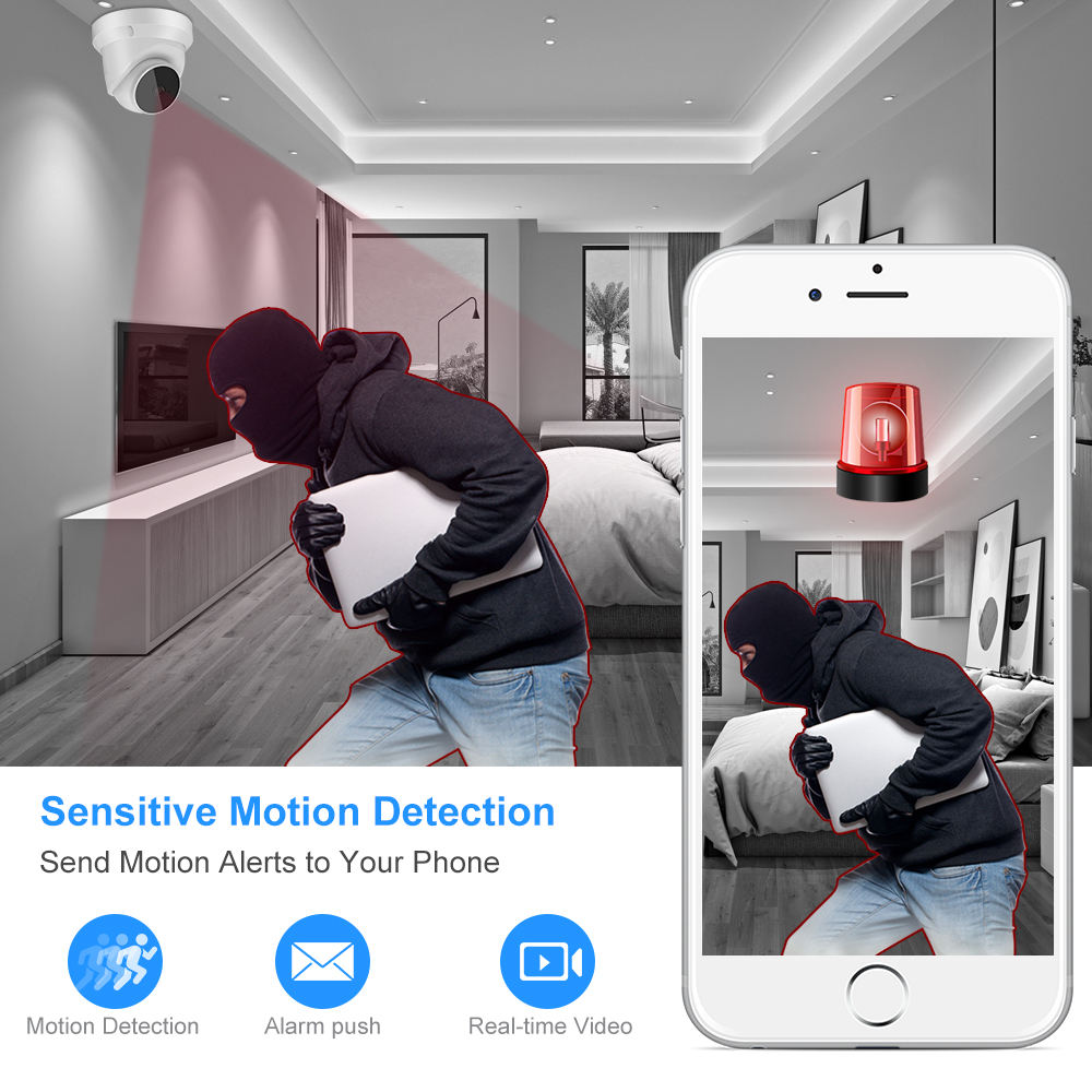 Kamere e Brendshme WiFi 3.0MP EM01