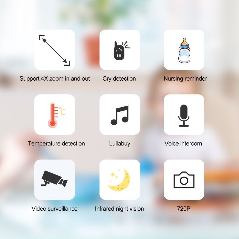 Baby Monitor 2,8 Inch