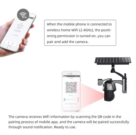 Kamere Profesionale Solare Dual Lense 4G 6.0MP