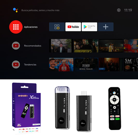 Android Tv Stick X99 Pro