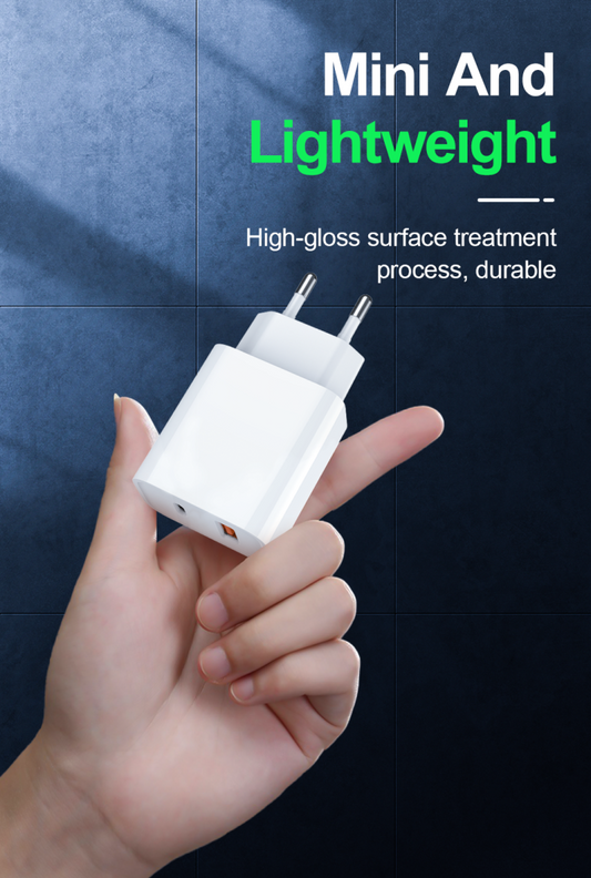 Kokë Adapteri C-USB 25W Ch615