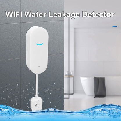 Wifi Alarmues dhe detektore Smart i ujit
