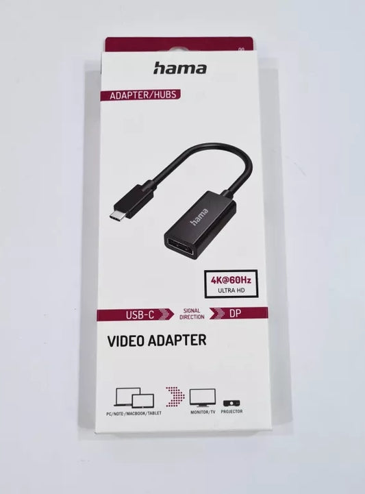 Konvertor C to DisplayPort Hama (00200314)