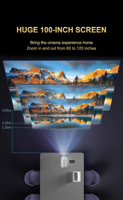 Projektor HT10 4K HDR Smartbarry