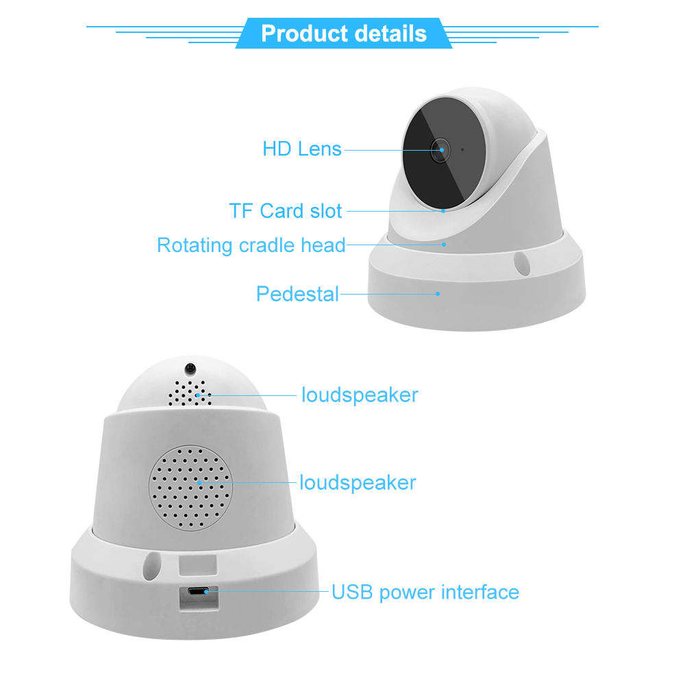 Kamere e Brendshme WiFi 3.0MP EM01